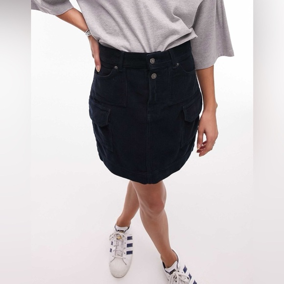 TOPSHOP | Cord Denim Cargo - Picture 3 of 7